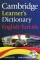 CAMBRIDGE LEARNERS DICTIONARY ENGLISH-TURKISH WITH CD-ROM / CAMBRIDGE